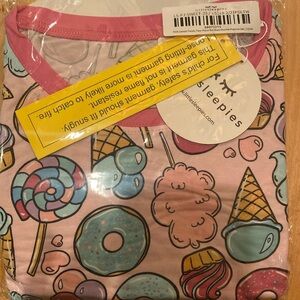 Little Sleepies size 12/14 girls 2 piece pj’s